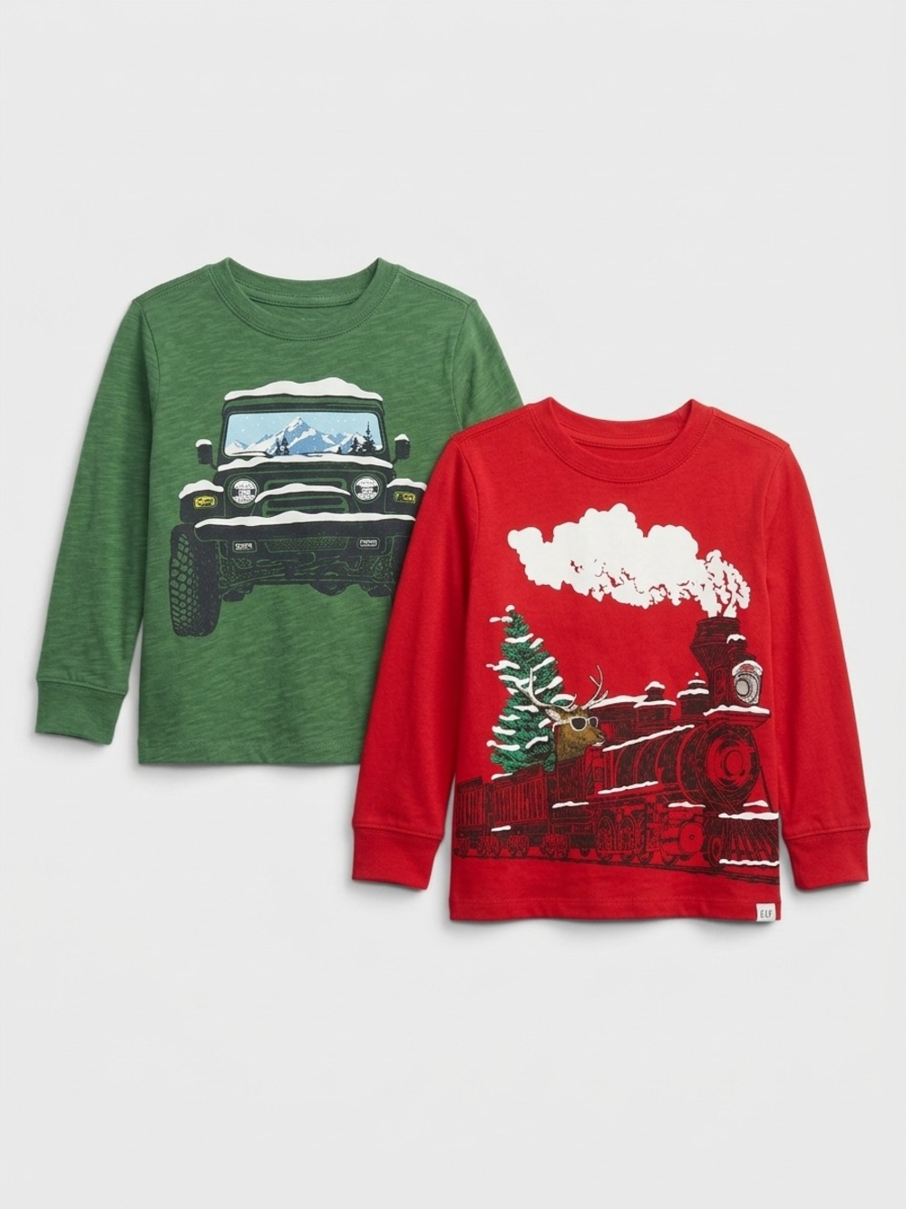 NWOT babyGAP Lot x 2 Boys Long Sleeve Tees Size 3